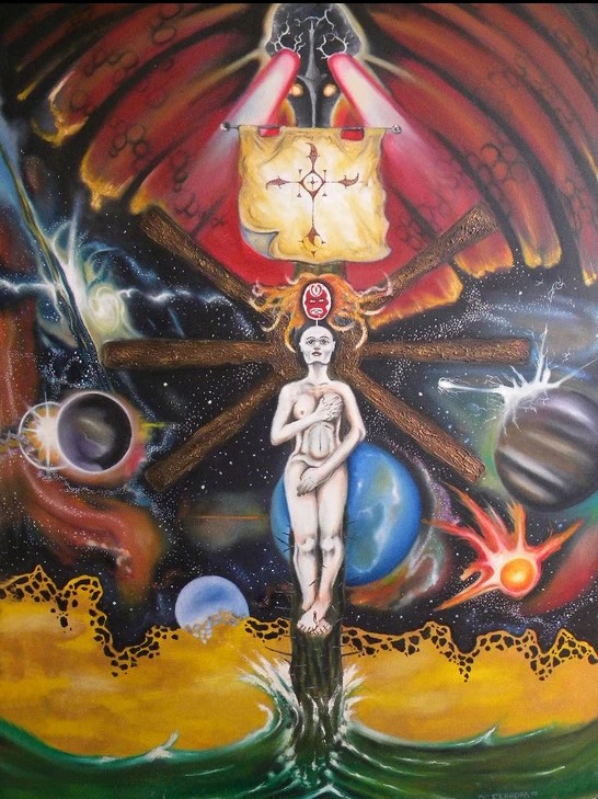 Woman Crucifixion
